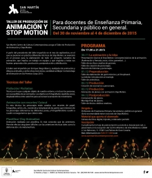 Taller de producción de animaciones