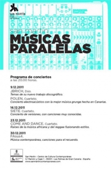Programa de concierto 'Música Paralela'